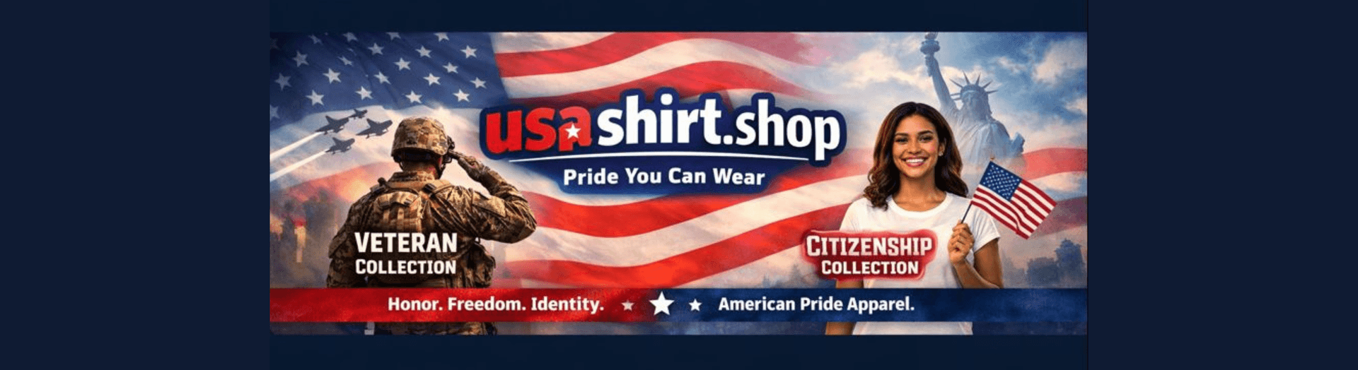 Banner for usashirt