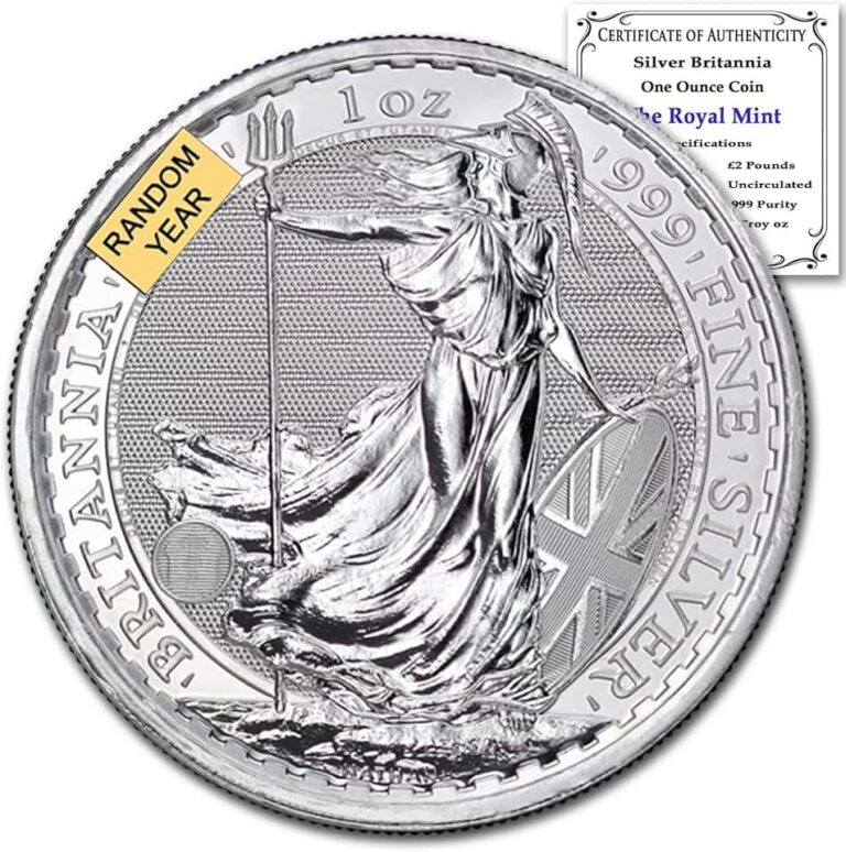 1 oz Silver Britannia Coin