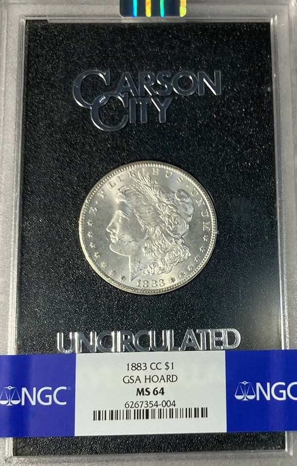 1883-CC Morgan Silver Dollar
