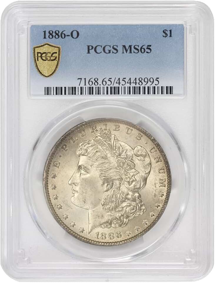 1886 O Morgan Dollar PCGS