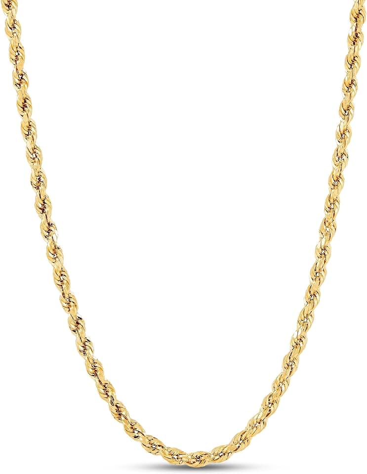 18K Gold Rope Chain