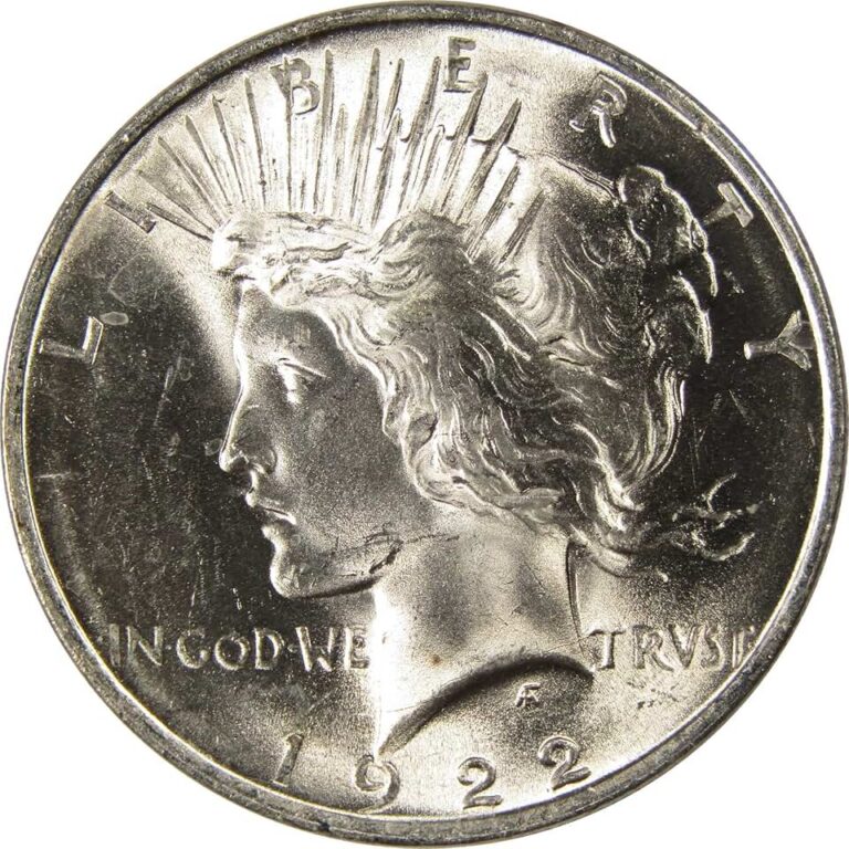 1922 Peace Dollar