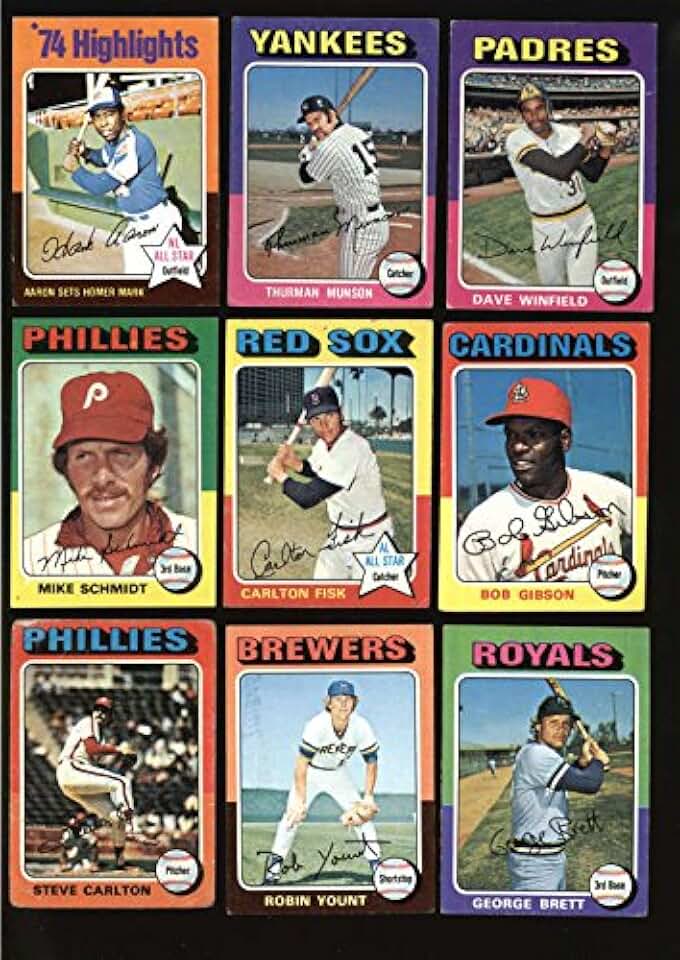 1975 Topps Baseball Set