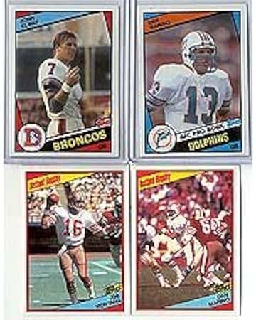 1984 Topps Football Set