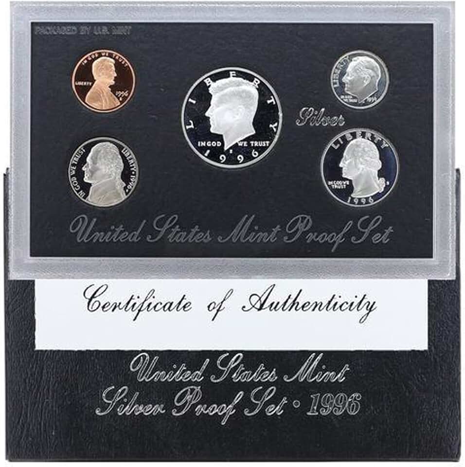 1996 S Silver Proof Set