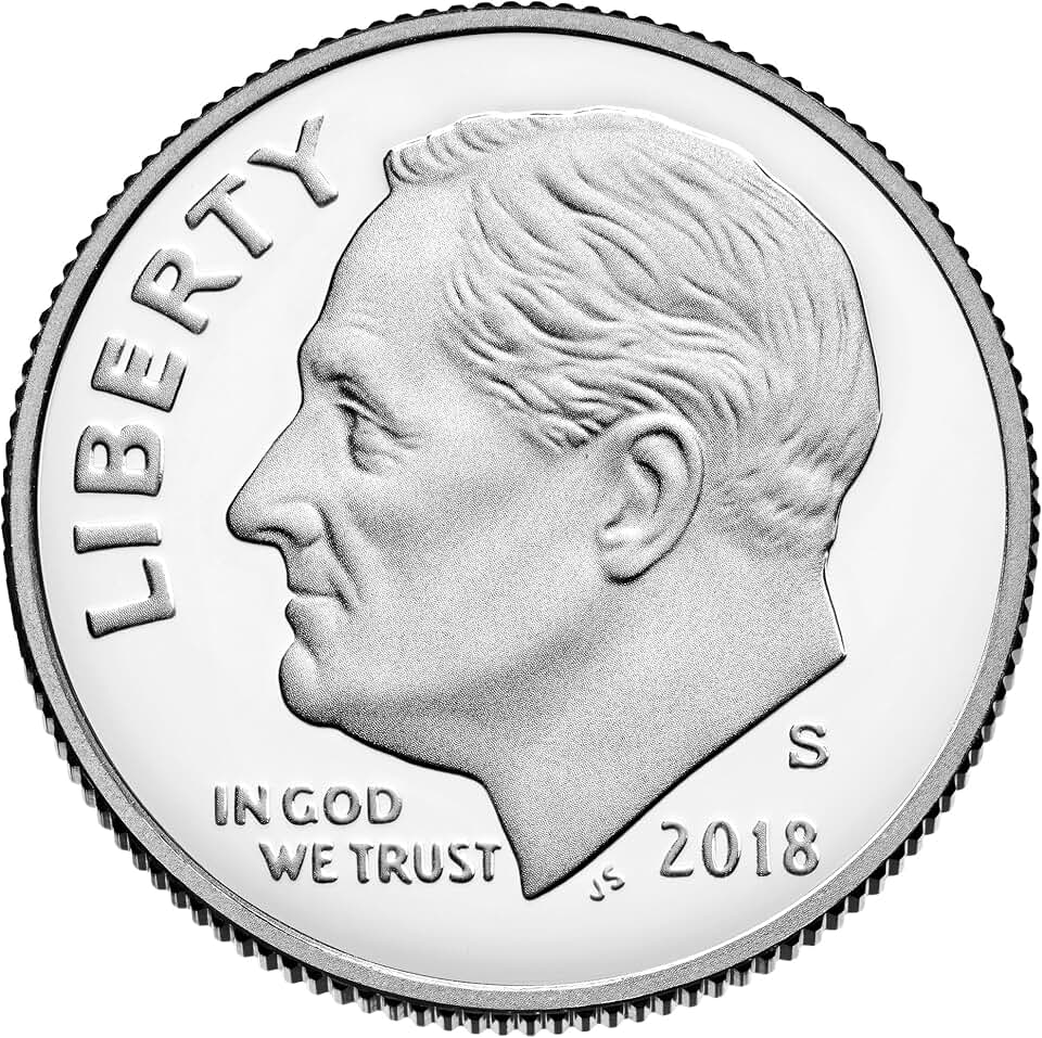 2018 S Roosevelt Dime