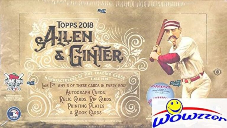 2018 Topps Ginter Hobby Box