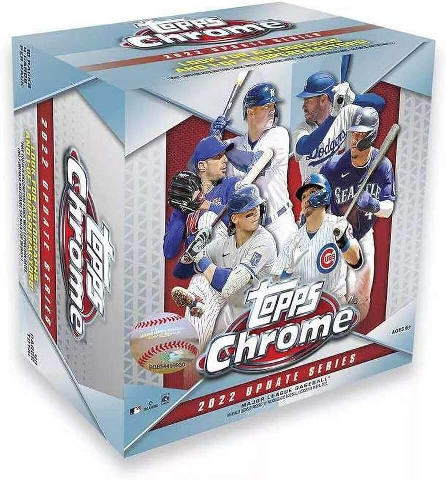 2022 Topps Chrome Updates Mega Box