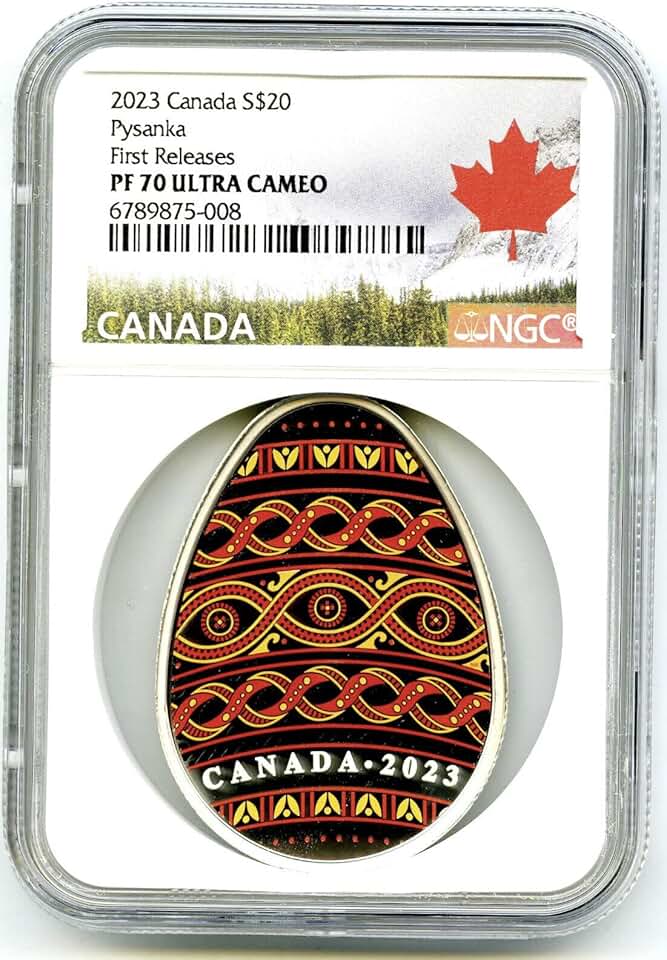 2023 Pysanka Egg Coin