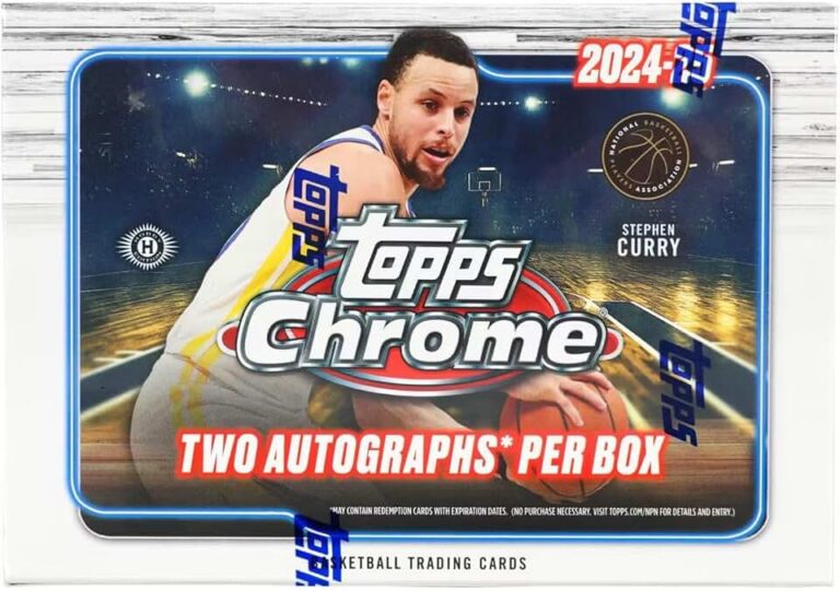 2024 Topps Chrome Basketball Box
