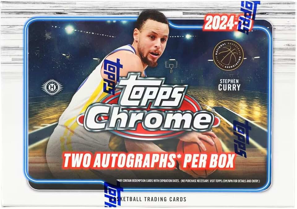 2024 Topps Chrome Basketball Box