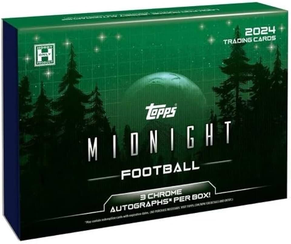 2024 Topps Midnight Football Box