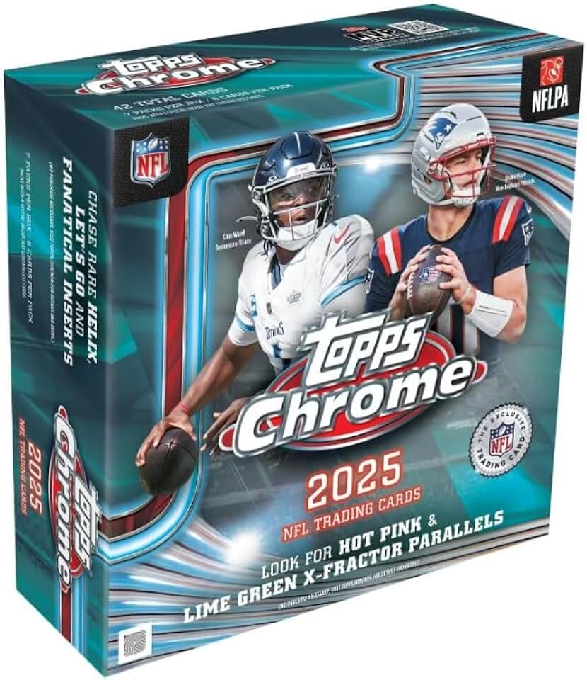2025 Chrome Football Box