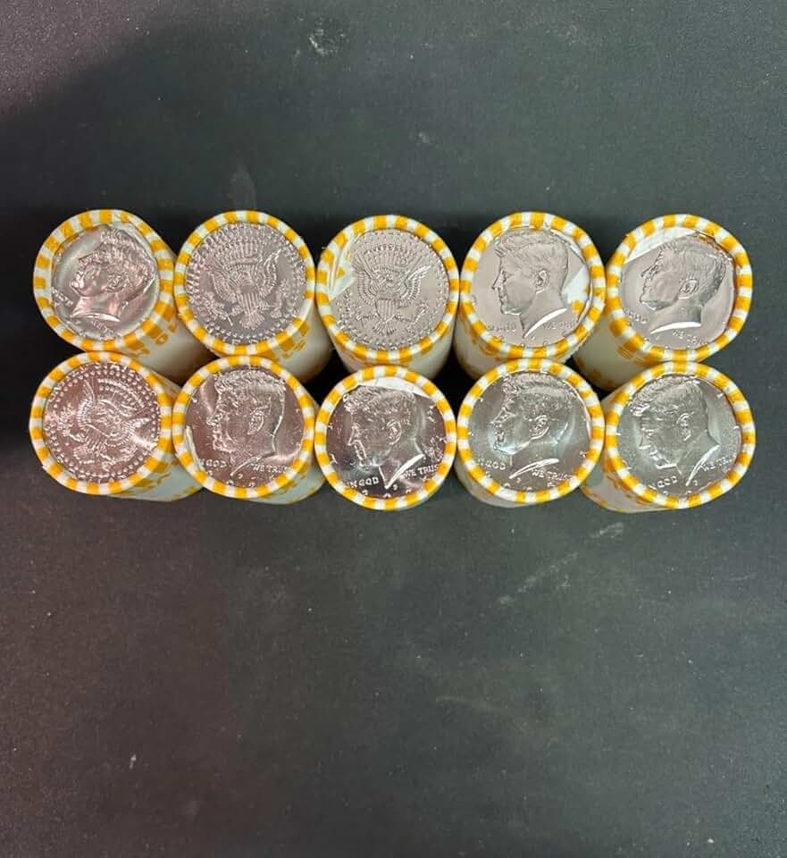 2025 Kennedy Half Dollar Rolls