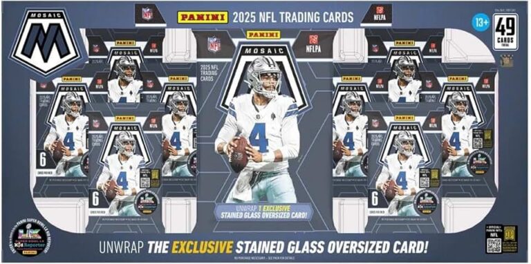 2025 Panini Mosaic Football Box