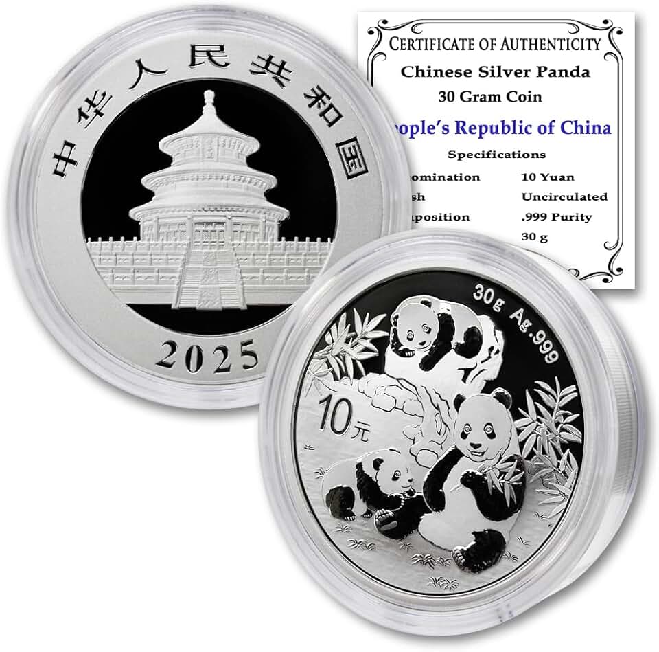 2025 Silver Panda Coin