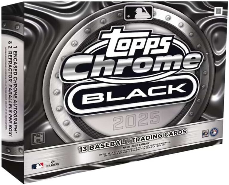 2025 Topps Chrome Black