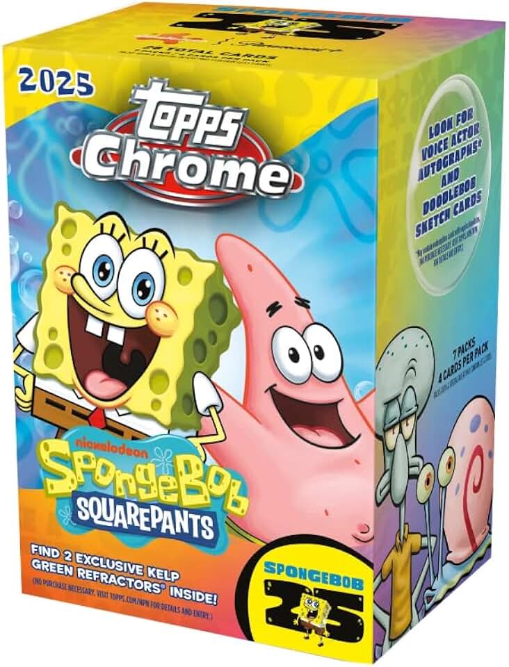 2025 Topps Spongebob Blaster
