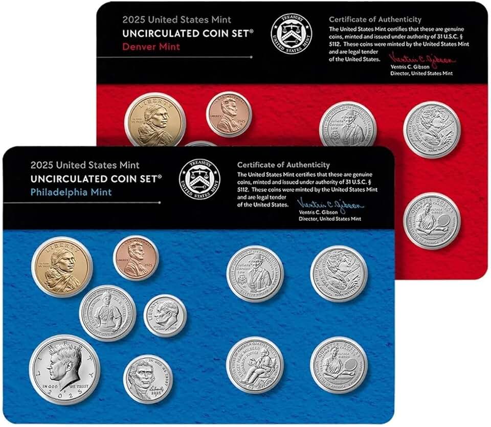 2025 Uncirculated Coin Set