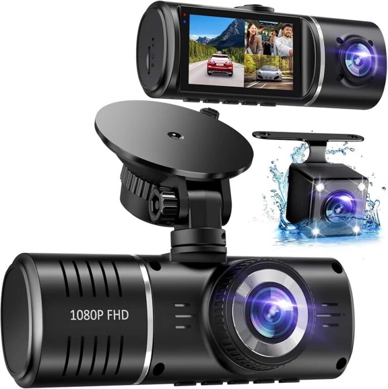 3 Channel Dash Cam