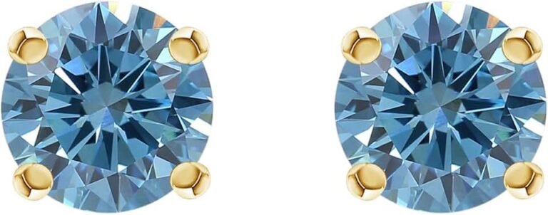 4 Prong Diamond Studs