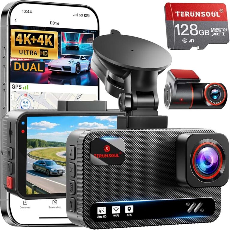 4K+4K Dash Cam