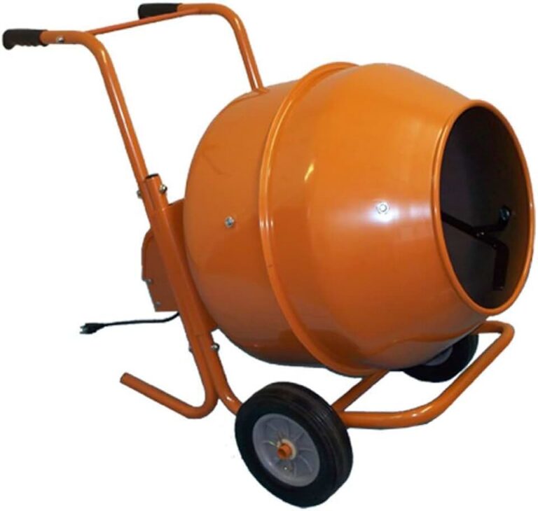 5 Cu Ft Electric Concrete Mixer: Ultimate Excellent Choice