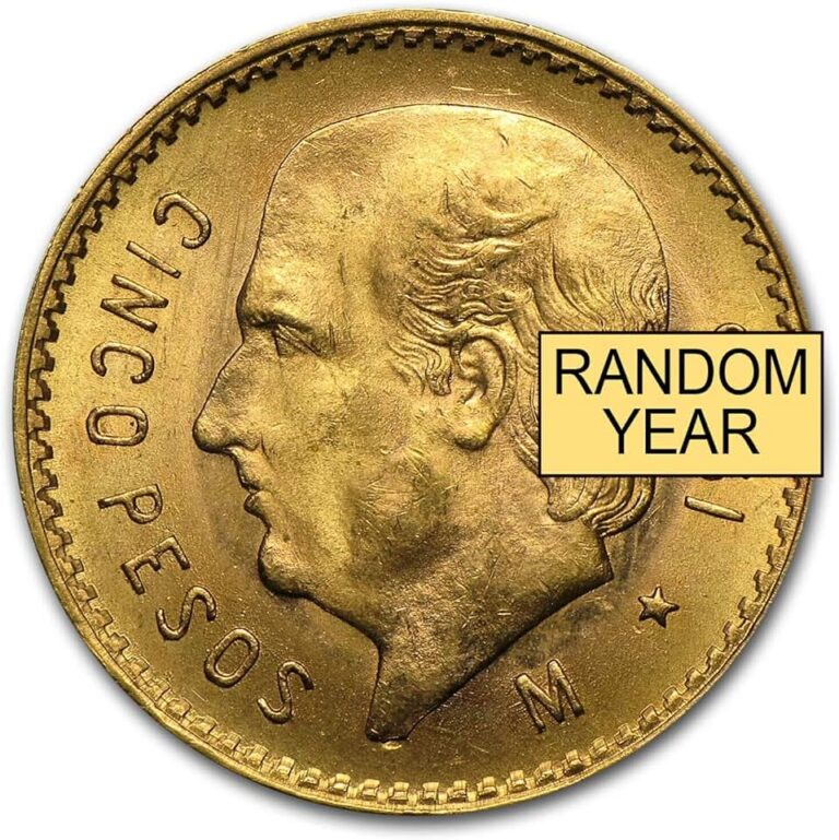 5 Peso Mexican Gold Coin