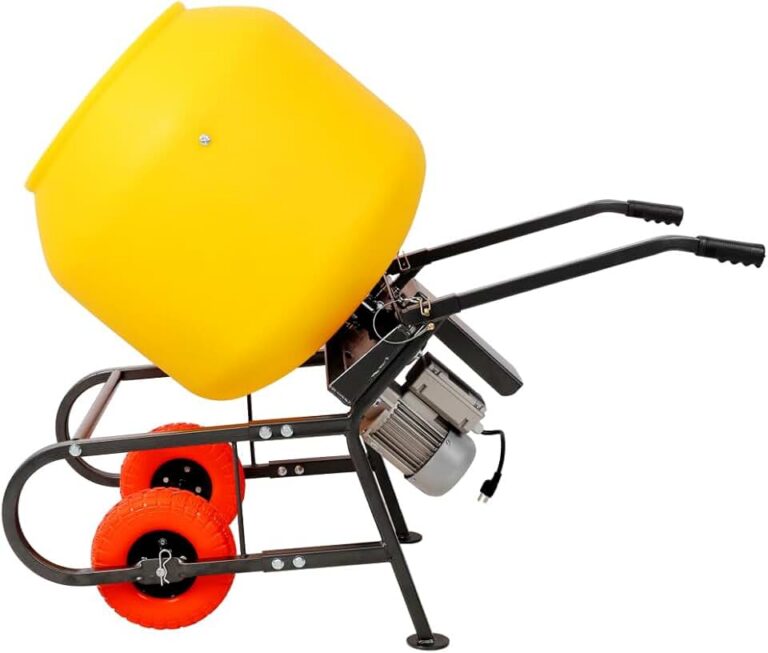 6 CU FT Portable Electric Cement Mixer Review: Is This Heavy-Duty 1/2 HP Concrete Mixer Right For Your Project?