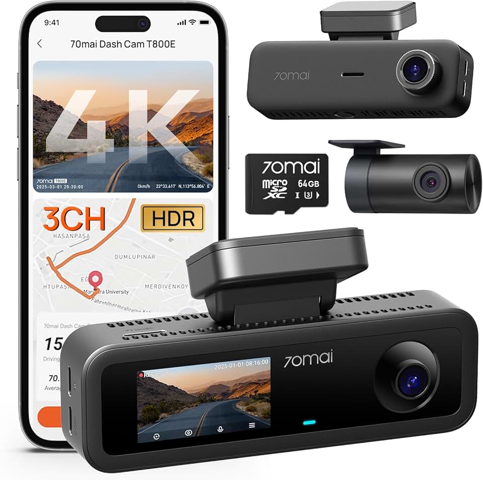 70mai 4K Dash Cam