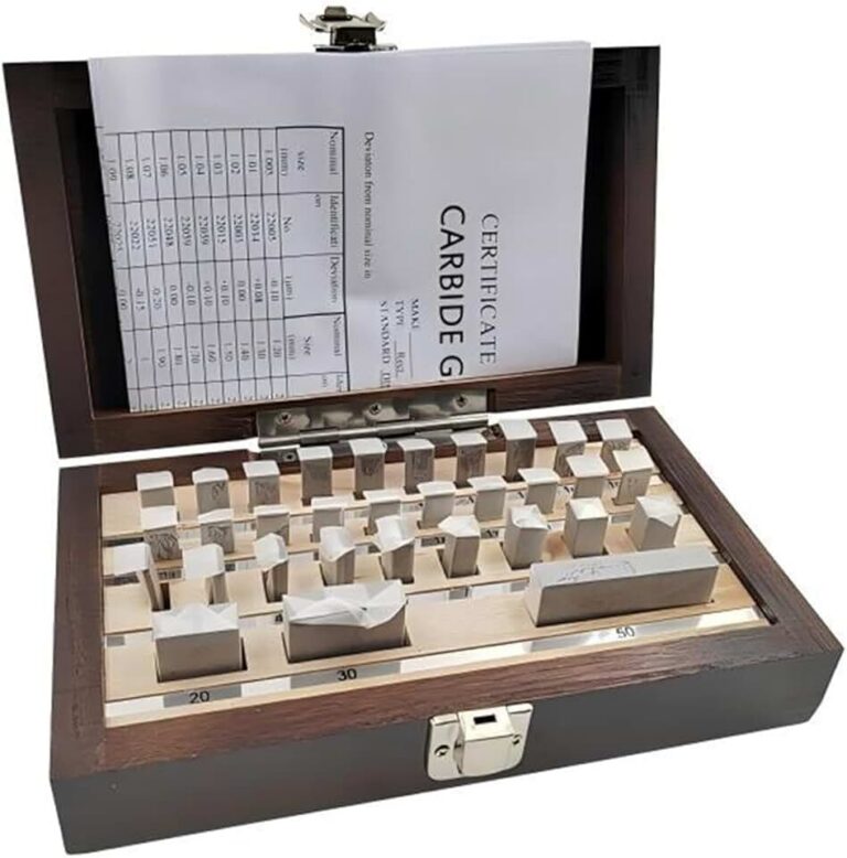Achieve Unmatched Precision: An In-Depth Review of the Gage Blocks, High Speed Steel, 32pcs Metric Set (Grade 1) for Router & Table Saw