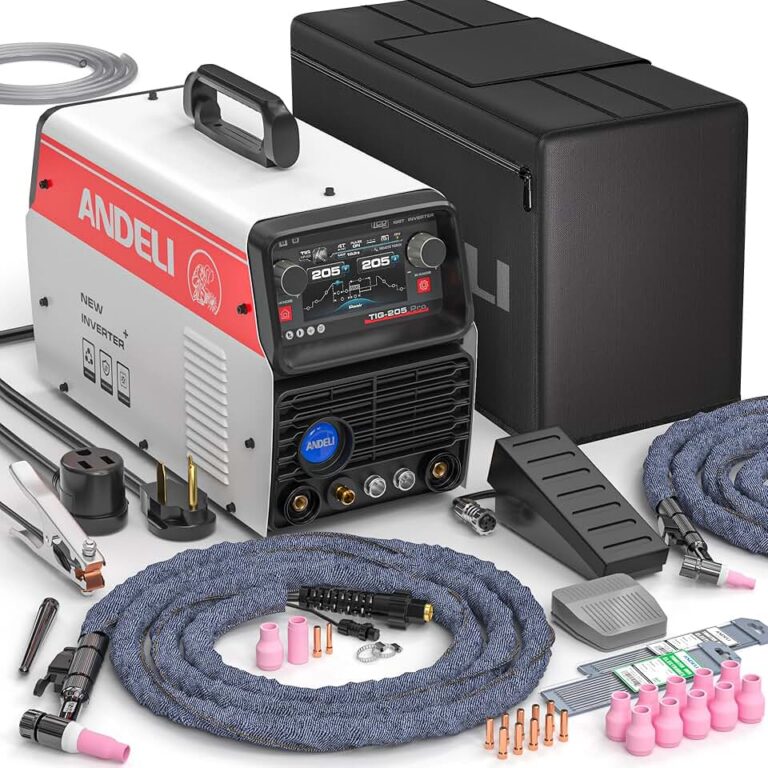 ANDELI 10-in-1 Aluminum TIG Welder Review: The Ultimate AC/DC 205Amp Machine for Versatile Welding?