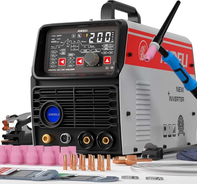 ANDELI 8-in-1 AC/DC TIG Welder Review: Your Ultimate Multiprocess Machine for Aluminum and Steel?
