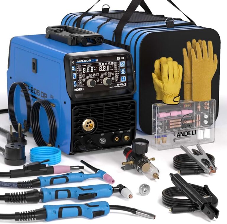 ANDELI MIG-205DP 8-in-1 Multiprocess Welder Review: Is This the Only Machine Your Shop Needs?