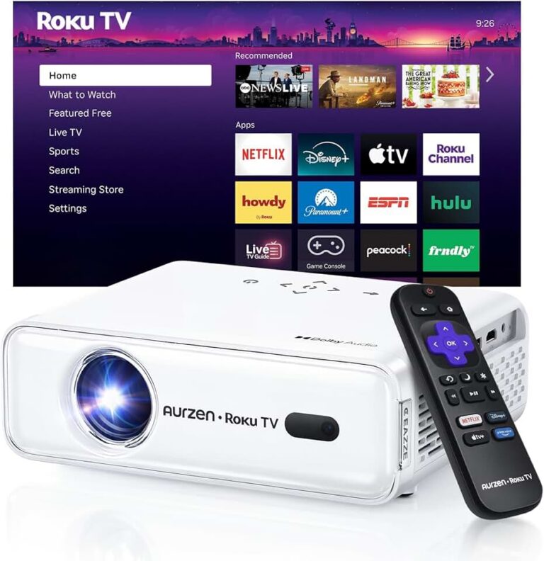 Aurzen Roku Projector