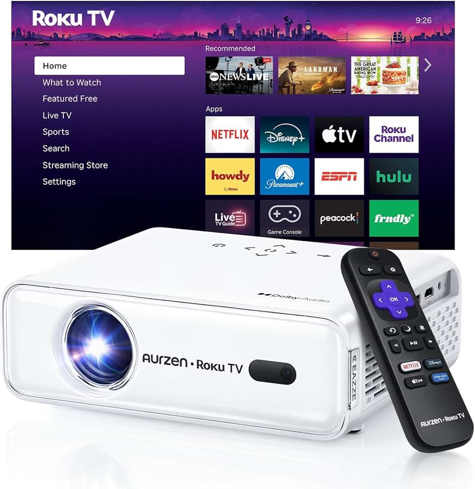 Aurzen Roku Projector