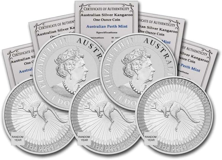 Australian Silver Kangaroo Coin