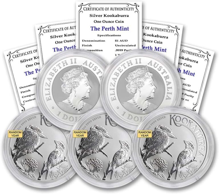 Australian Silver Kookaburra Coins