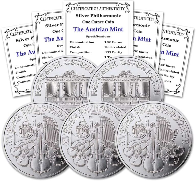 Austria Silver Philharmonic Coins