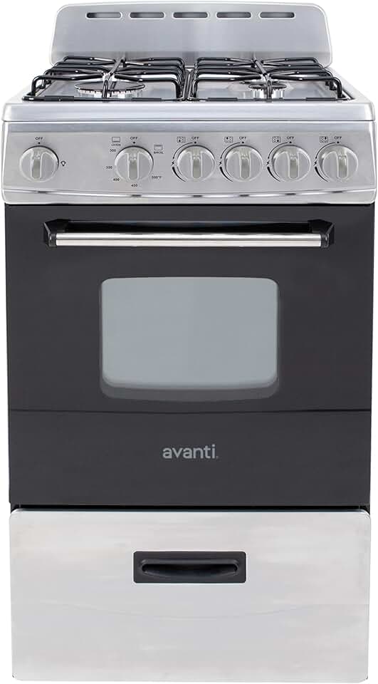 Avanti Gas Range Oven
