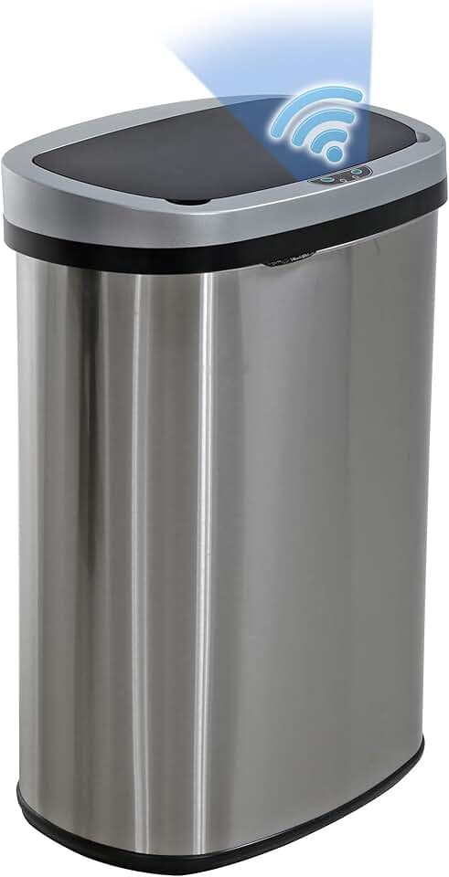 BestOffice Touchless Trash Can