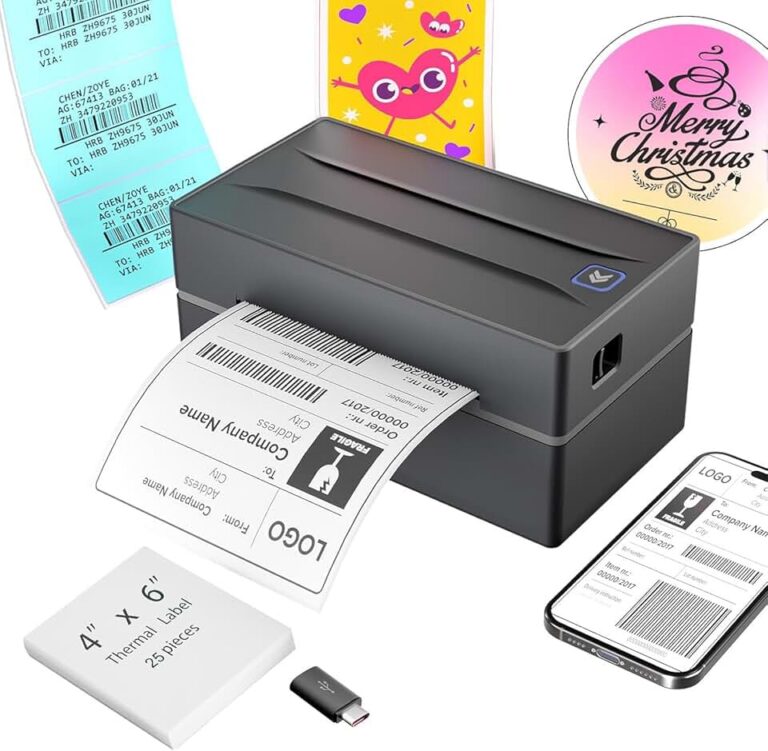 Bluetooth Thermal Label Printer