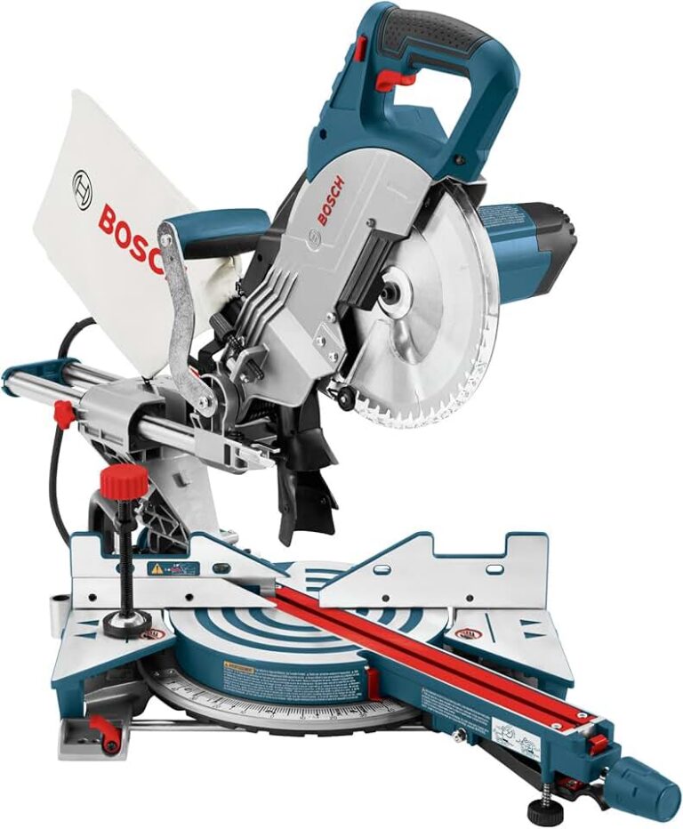 BOSCH CM8S 8-1/2 Inch Sliding Miter Saw Review: Is This Compact Powerhouse Right for Your Shop?