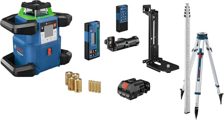 BOSCH GRL4000-90CHVK-S REVOLVE Rotary Laser Review: The Ultimate Green-Beam Leveling Kit for Pros?