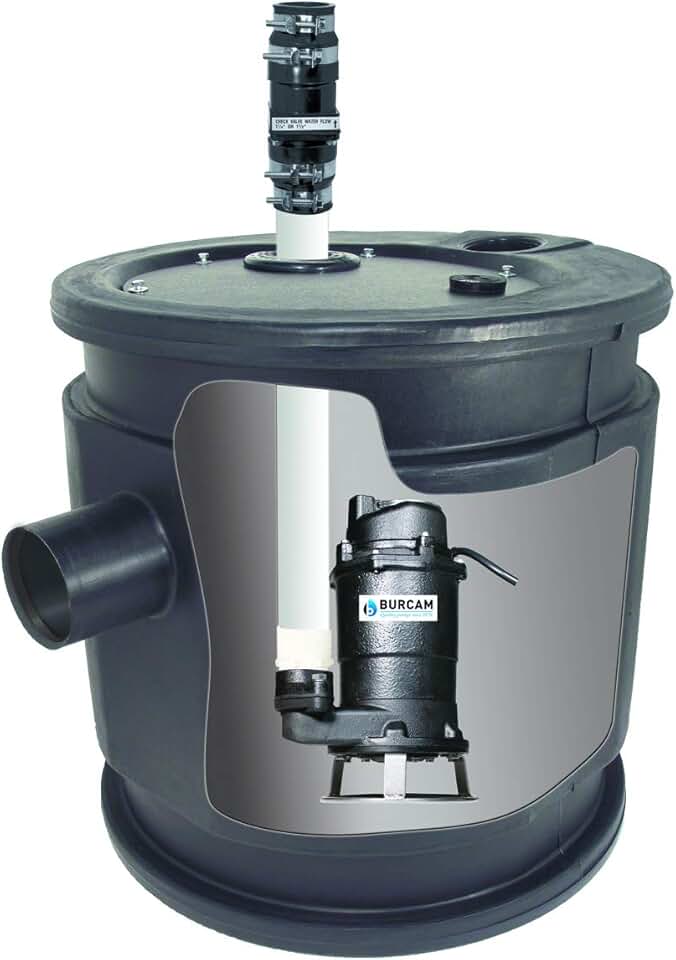 BURCAM 401446P Grinder Pump