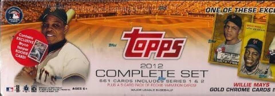2012 Topps Baseball Box Set