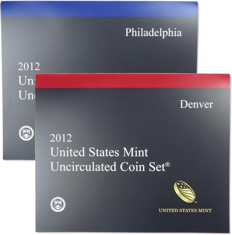 2012 Uncirculated Coin Set