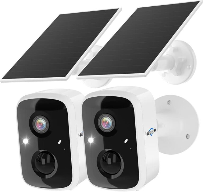 Hiseeu Solar Security Cameras