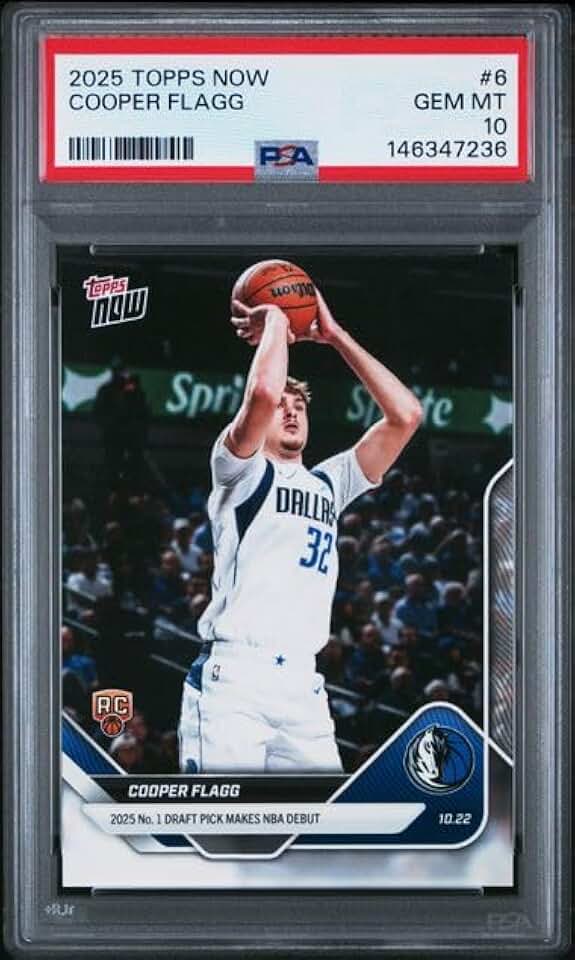 PSA 10 Cooper Flagg Card