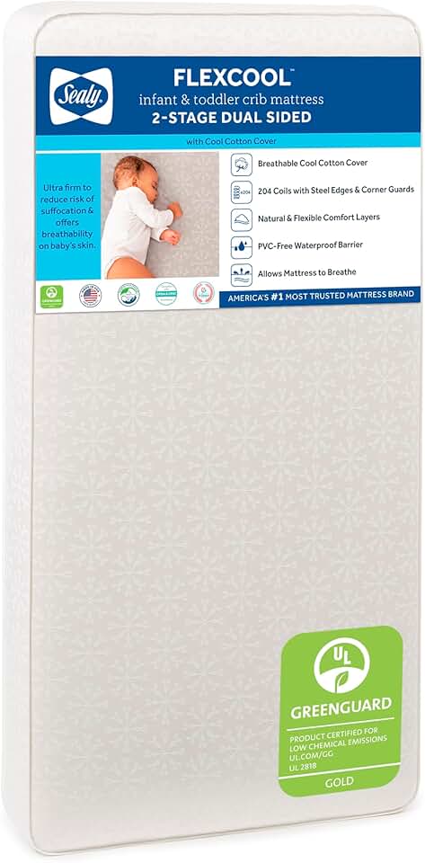 Sealy Flex Cool Crib Mattress